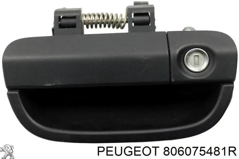 Тримач зовнішньої ручки дверей, передньої лівої 8261000Q0A Renault (RVI)