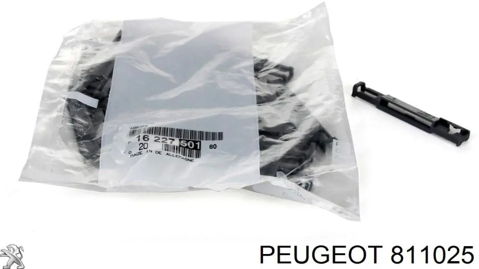 Пістон (кліп) кріплення молдинга лобового скла Peugeot 508 (Пежо 508)