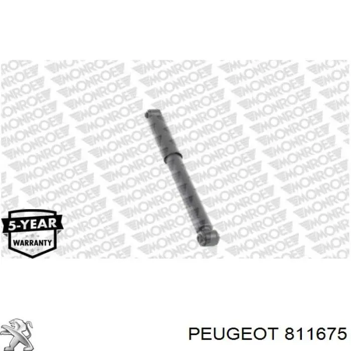 811675 Peugeot/Citroen скло лобове