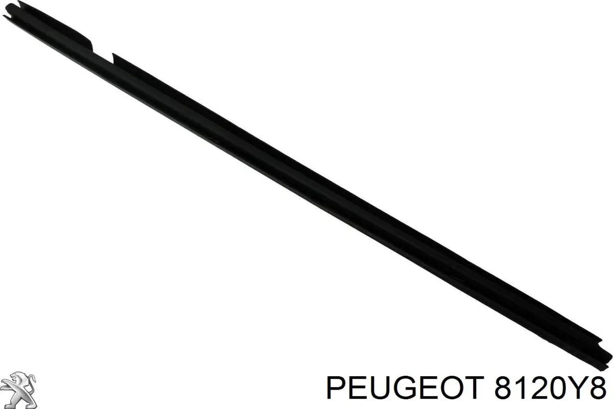 Захисна накладка переднього скла права Peugeot/Citroen 8120Y8 ціна, від 128.92 USD