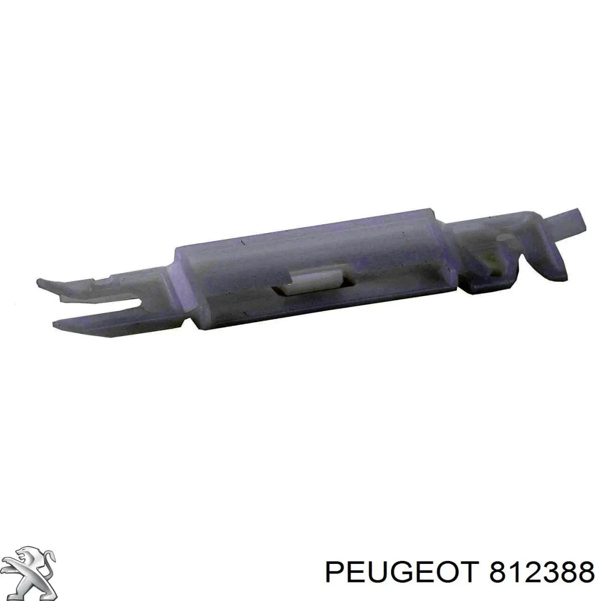 Пістон (кліп) кріплення молдинга лобового скла 812388 Peugeot/Citroen