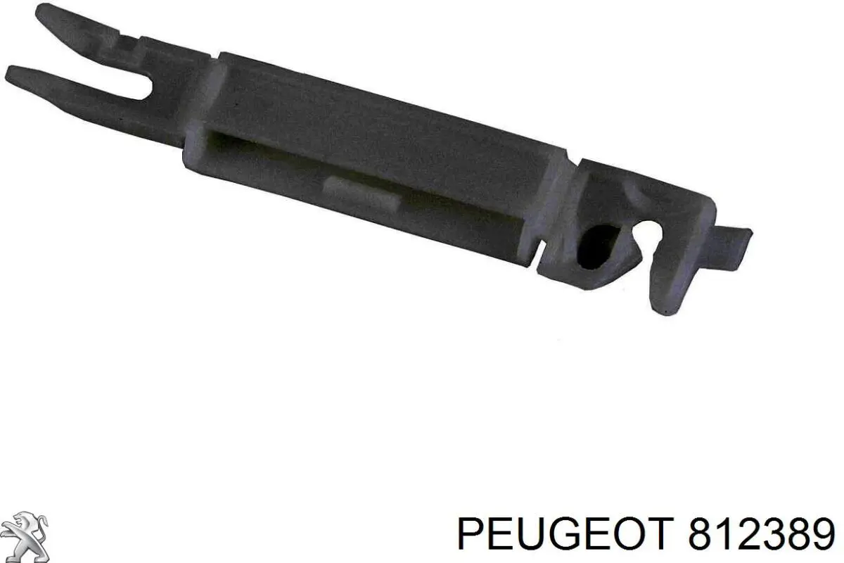 0000812389 Peugeot/Citroen пістон (кліп кріплення молдинга лобового скла)