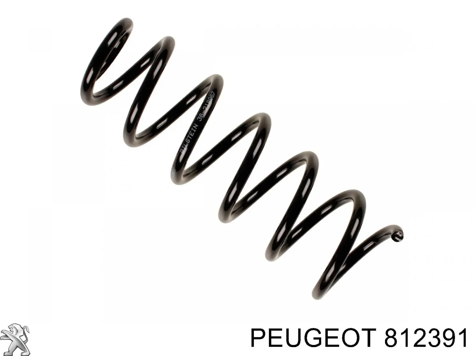 812391 Peugeot/Citroen пістон (кліп кріплення молдинга лобового скла)