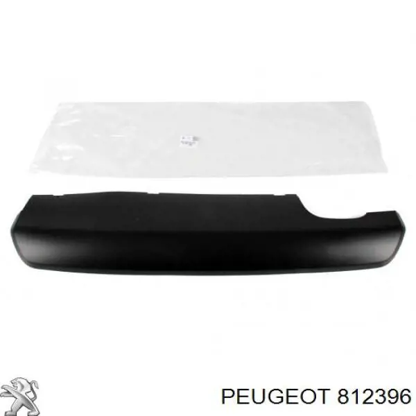 Купити 812396 Peugeot/Citroen Кліпса (пістон) кріплення молдинга двері