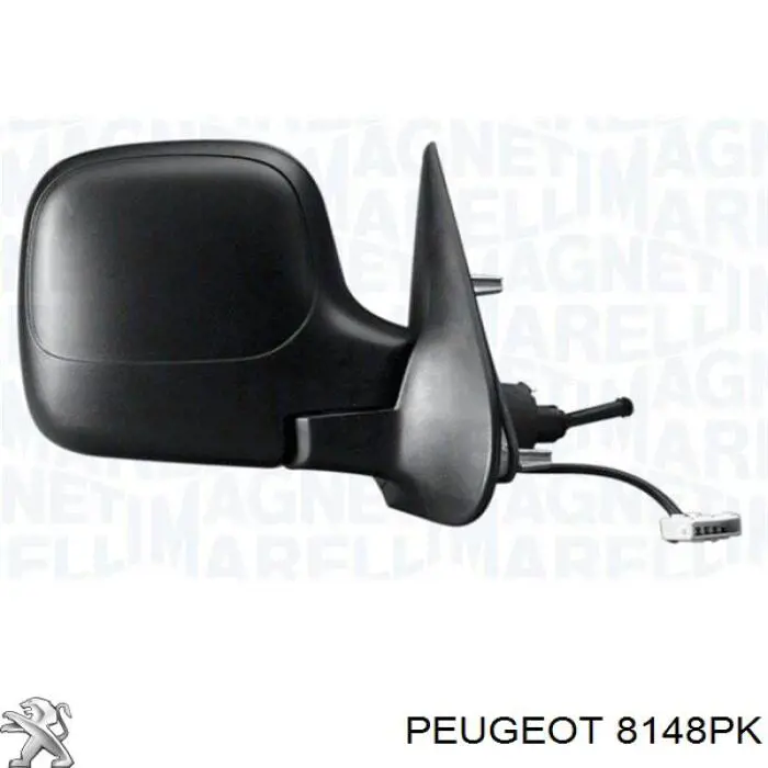 Ліве бічне дзеркало Peugeot/Citroen 8148PK ціна, від 28.15 USD