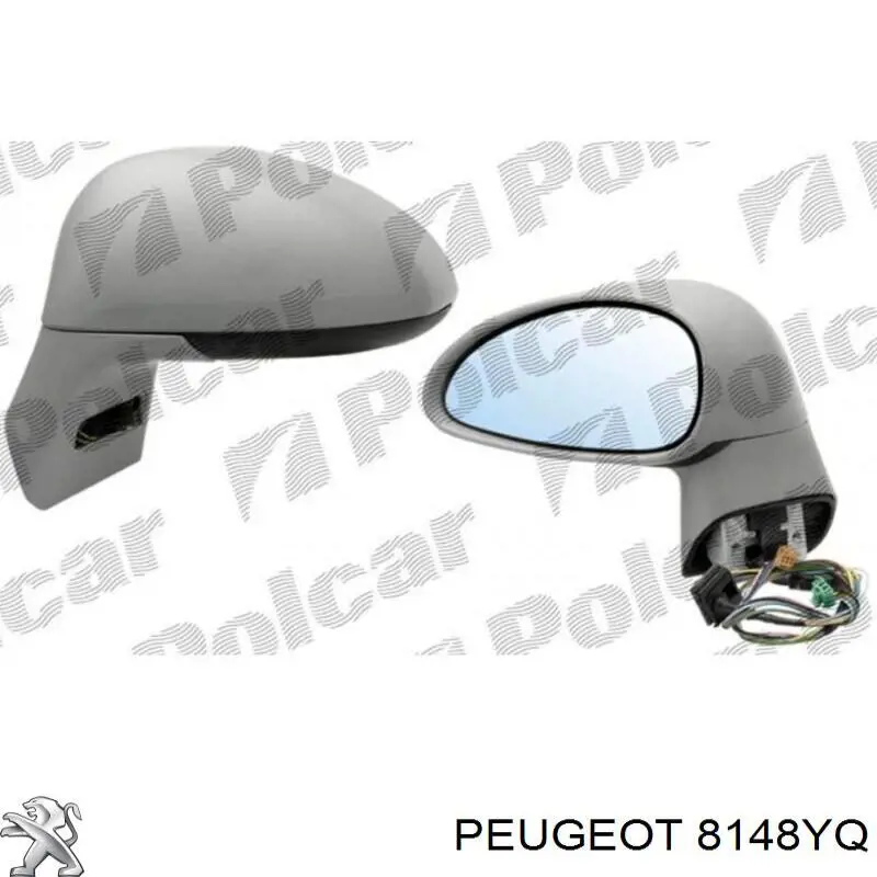 Купити 8148YQ Peugeot/Citroen Бічне дзеркало заднього виду ліве