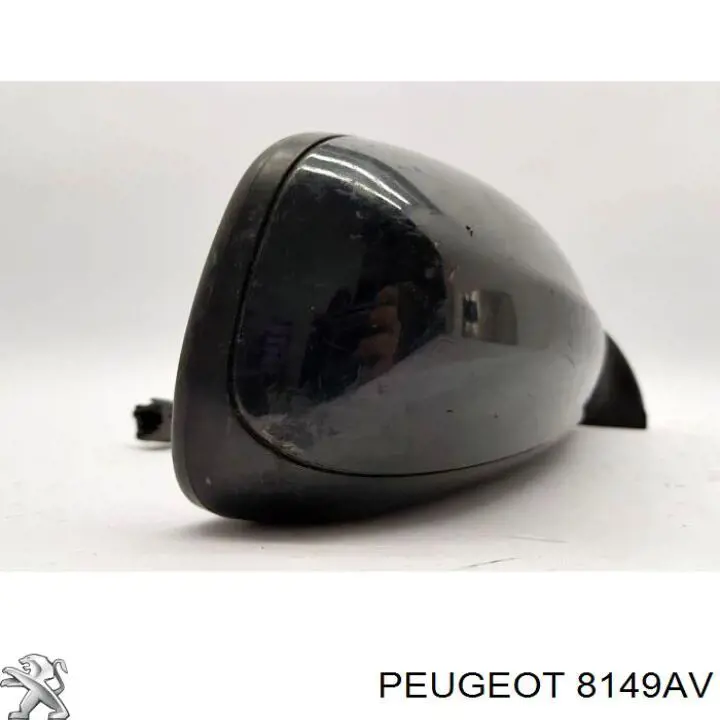 8149AV Peugeot/Citroen дзеркало заднього виду, праве