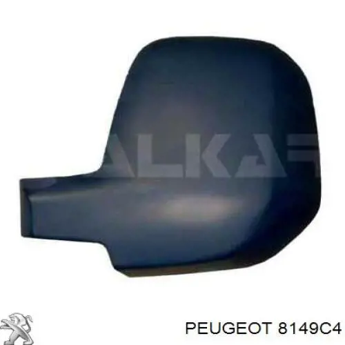 Накладка лівого бокового дзеркала Peugeot/Citroen 8149C4 ціна, від 5.94 USD