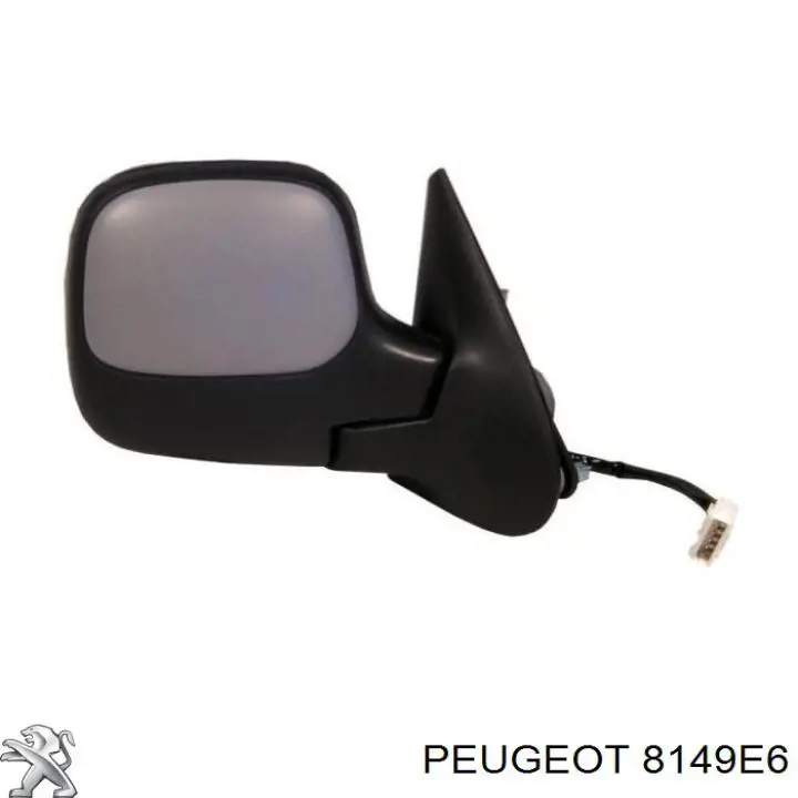 Праве бічне дзеркало Peugeot/Citroen 8149E6 ціна, від 39.86 USD