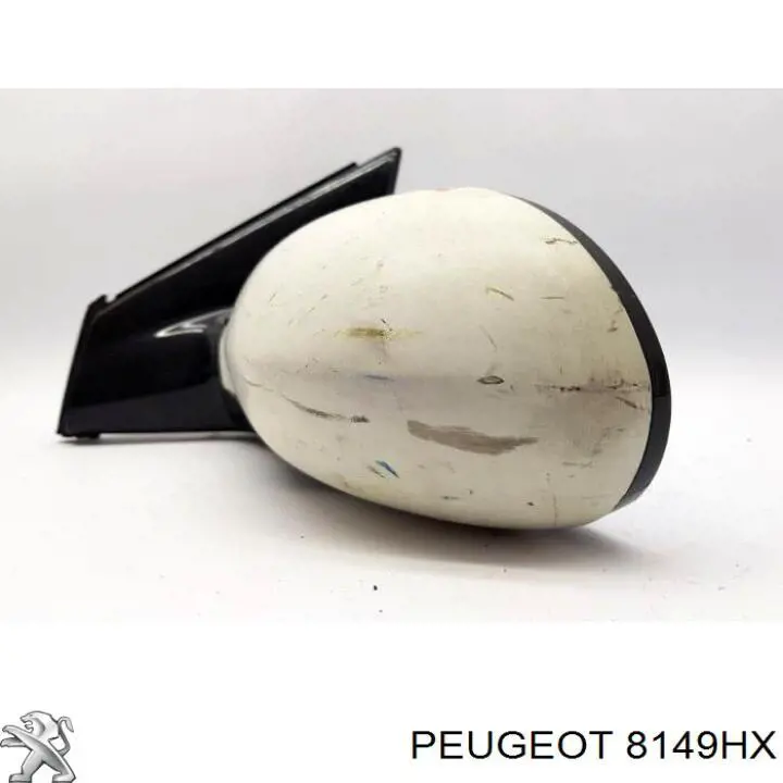 Ліве бокове дзеркало 8149HX Peugeot/Citroen