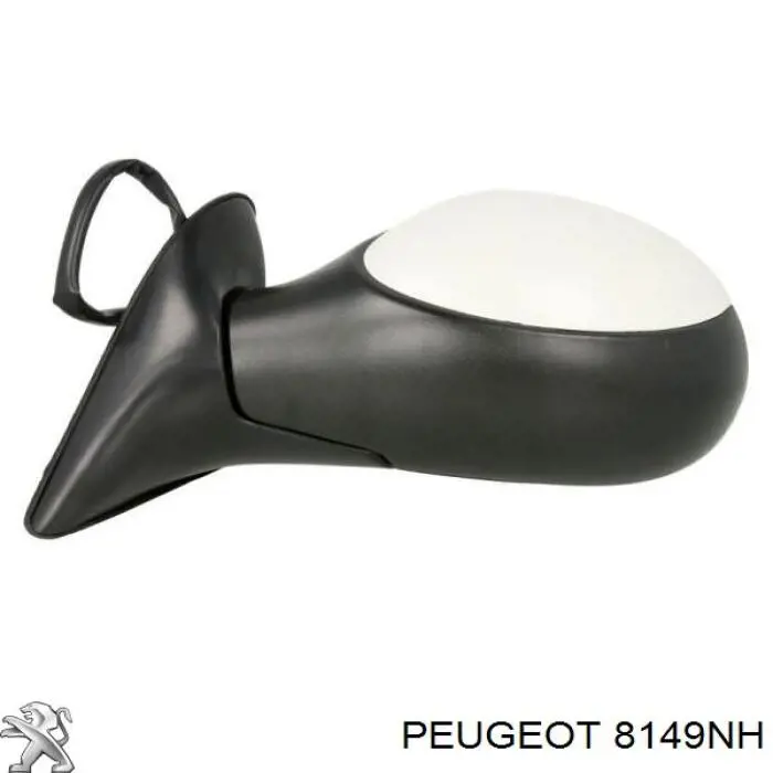 8149NH Peugeot/Citroen Дзеркало заднього виду, ліве