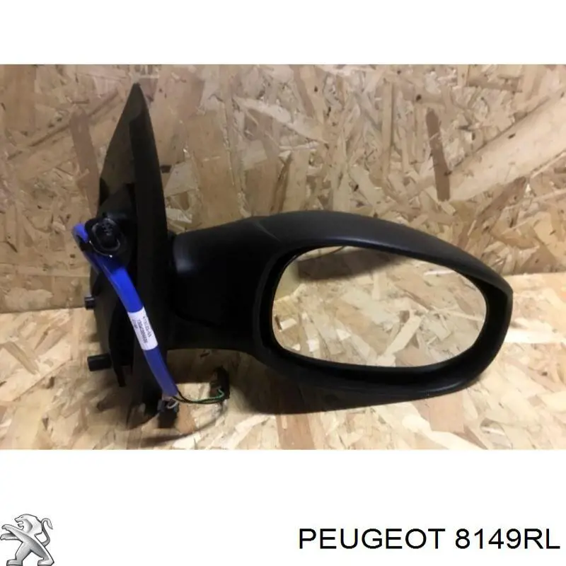 Купити 8149RL Peugeot/Citroen Дзеркало праве