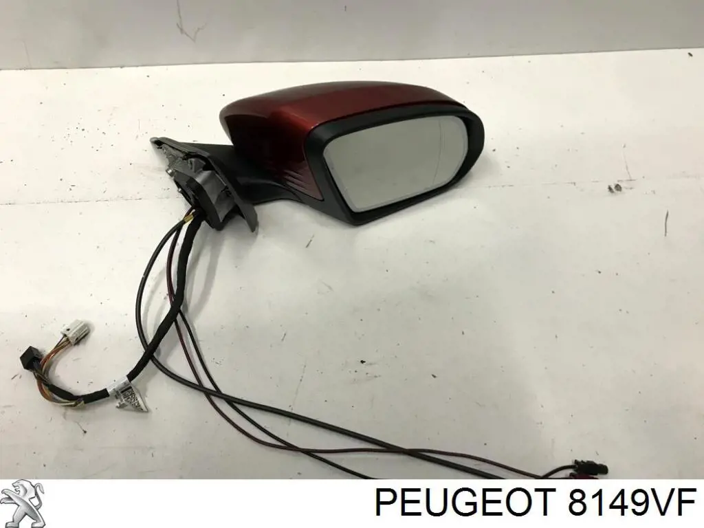 Купити 8149VF Peugeot/Citroen Бічне дзеркало заднього виду ліве