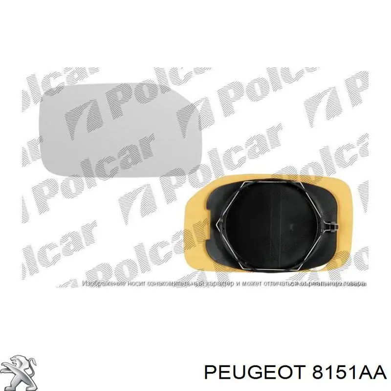 Купити 2325545E Polcar Дзеркальний елемент дзеркала заднього виду, лівого