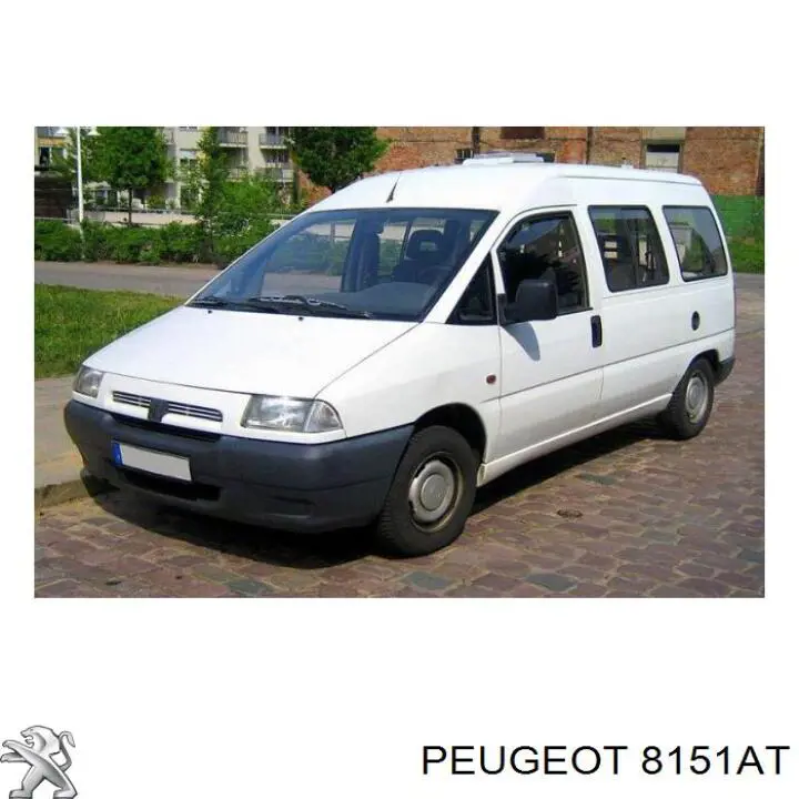 Дзеркальний елемент лівого дзеркала заднього виду Peugeot/Citroen 8151AT ціна, від 9.58 USD