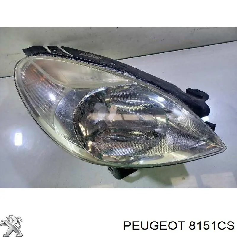Купити 8151CS Peugeot/Citroen Дзеркальний елемент дзеркала заднього виду, лівого