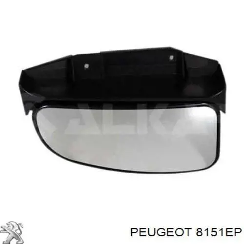 Скло дзеркала заднього виду, лівого Peugeot/Citroen 8151EP ціна, від 8.68 USD
