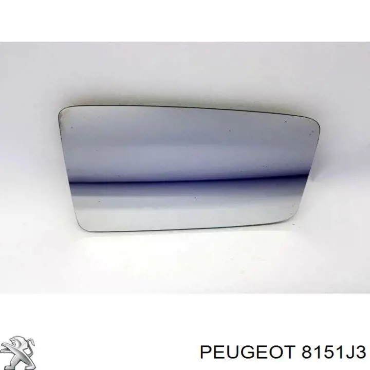 8151J3 Peugeot/Citroen Дзеркальний елемент лівий