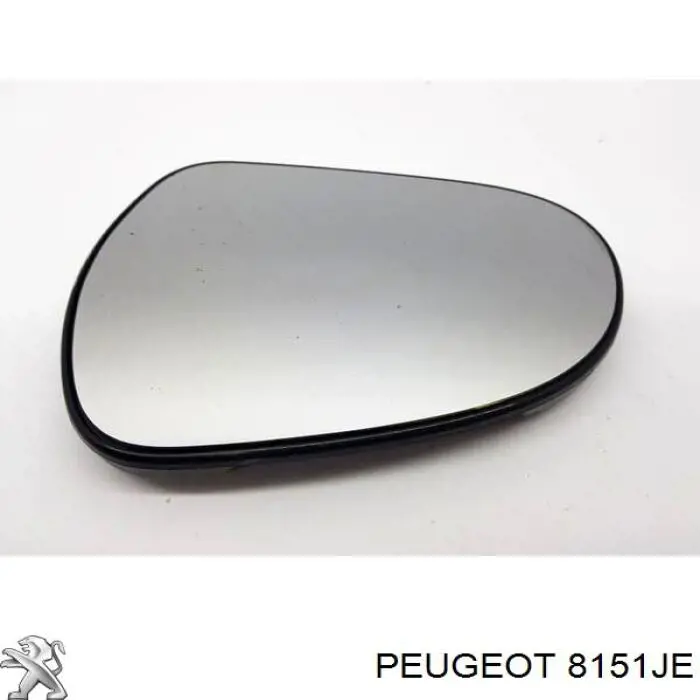 Купити 8151JE Peugeot/Citroen Дзеркальний елемент дзеркала заднього виду, лівого