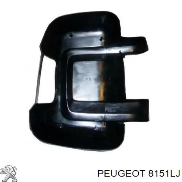 Дзеркальний елемент лівого дзеркала заднього виду Peugeot/Citroen 8151LJ ціна, від 11.84 USD
