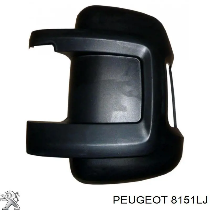 Купити 8151LJ Peugeot/Citroen Дзеркальний елемент дзеркала заднього виду, лівого