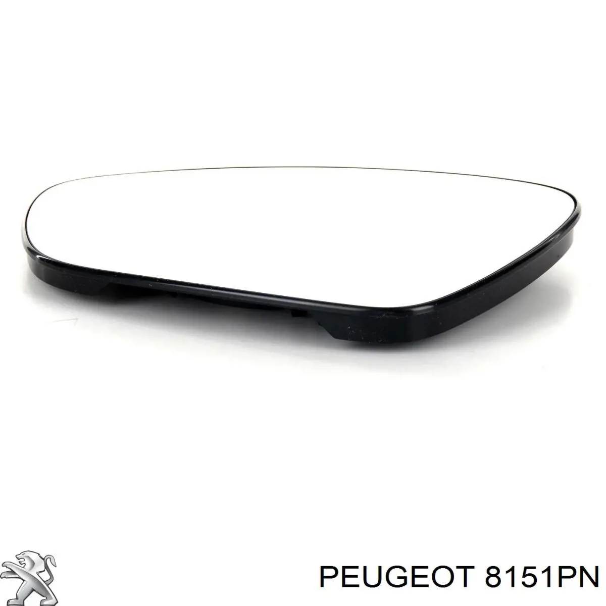 Peugeot/Citroen дзеркальний елемент дзеркала заднього виду, лівого