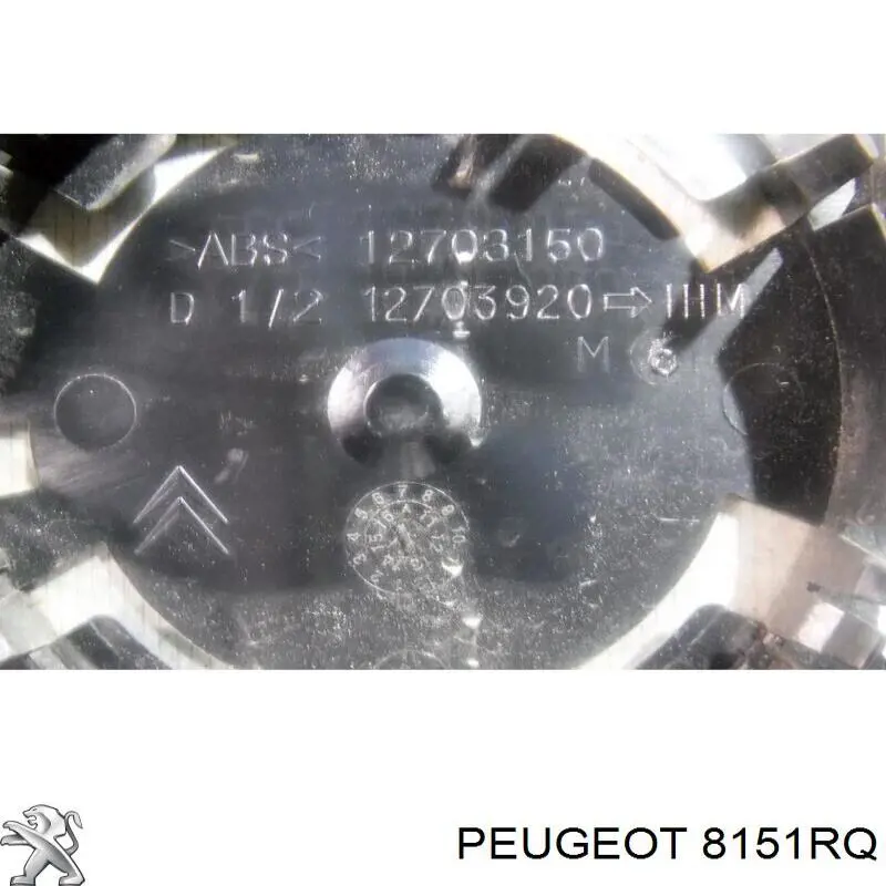 5030593 Autotechteile Дзеркальний елемент правий