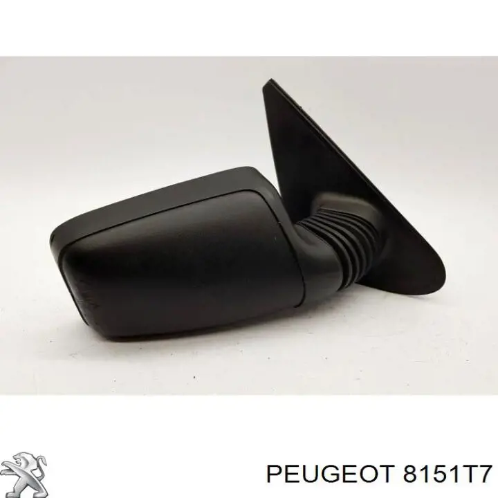 Купити 00008151T7 Peugeot/Citroen Дзеркальний елемент дзеркала заднього виду, лівого