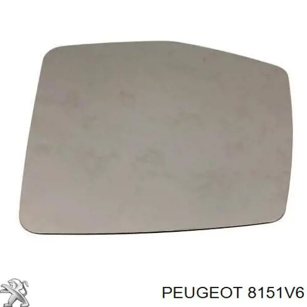 Купити 8151V6 Peugeot/Citroen Скло дзеркала заднього виду, правого