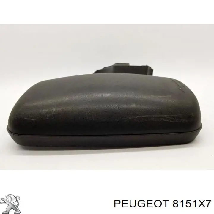 Дзеркальний елемент лівого дзеркала заднього виду Peugeot/Citroen 8151X7 ціна, від 6.33 USD