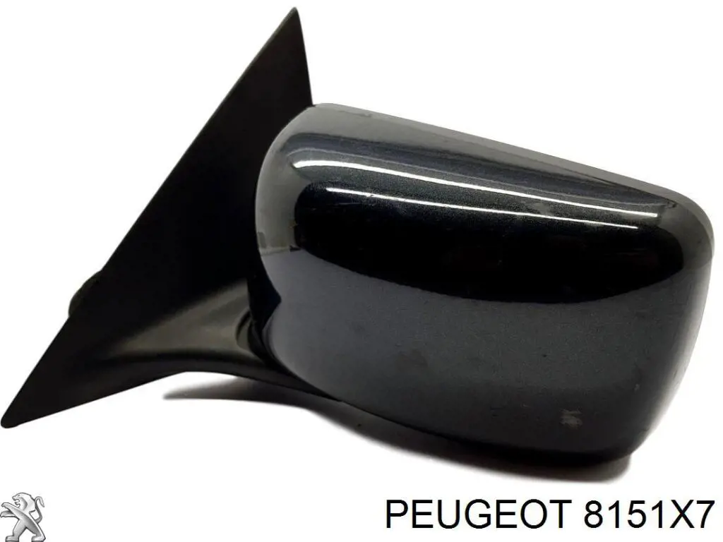 Дзеркальний елемент дзеркала заднього виду, лівого 8151X7 Peugeot/Citroen