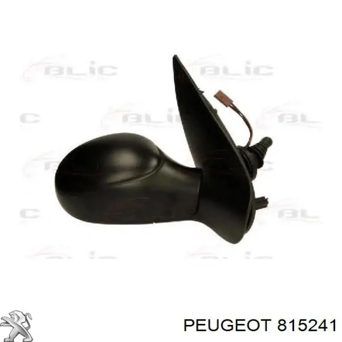 Накладка правого дзеркала заднього виду Peugeot/Citroen 815241 ціна, від 3.66 USD