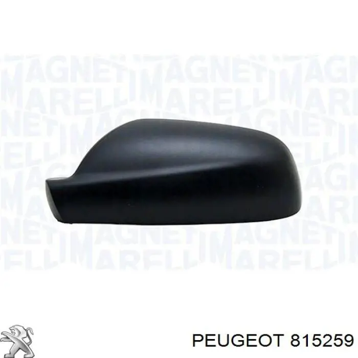 815259 Peugeot/Citroen накладка дзеркала заднього виду, ліва