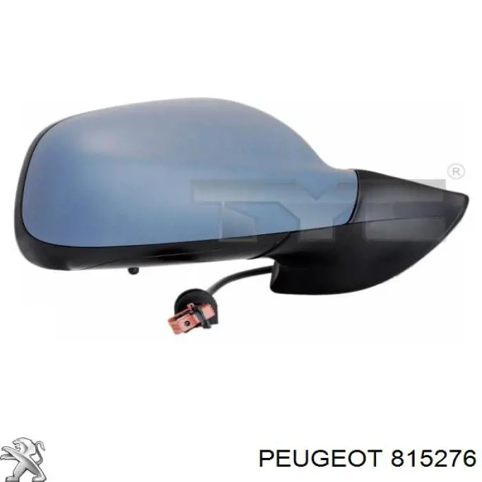 Накладка правого дзеркала заднього виду Peugeot/Citroen 815276 ціна, від 6.30 USD