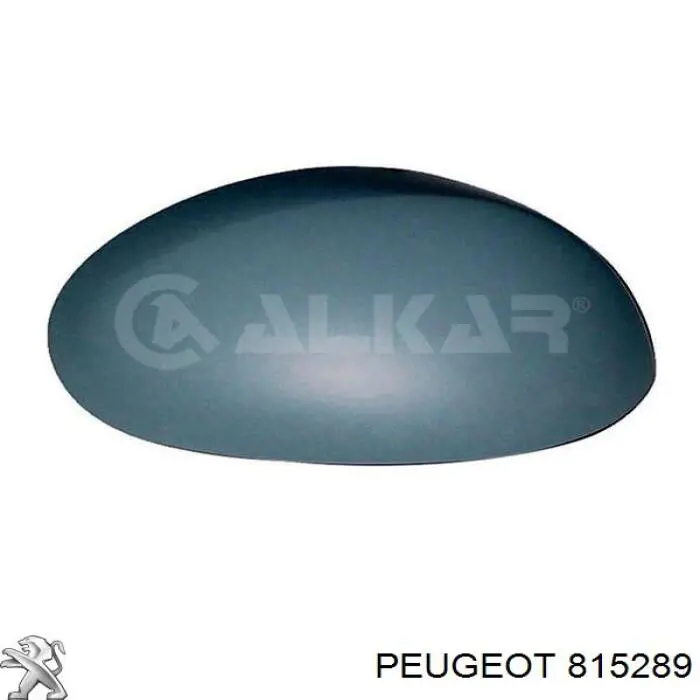 Накладка правого дзеркала заднього виду Peugeot/Citroen 815289 ціна, від 270.81 UAH