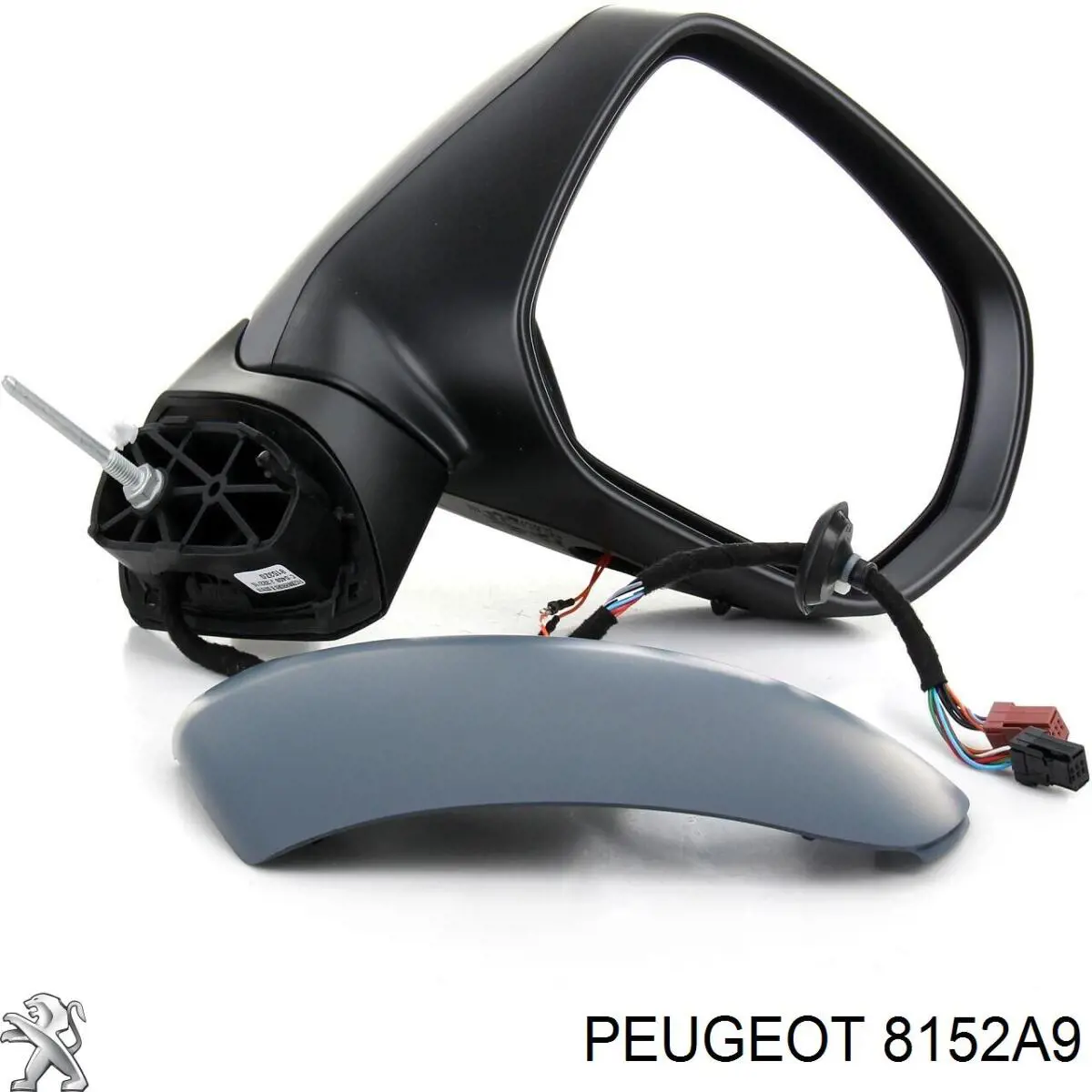 Накладка дзеркала заднього виду, права 8152A9 Peugeot/Citroen