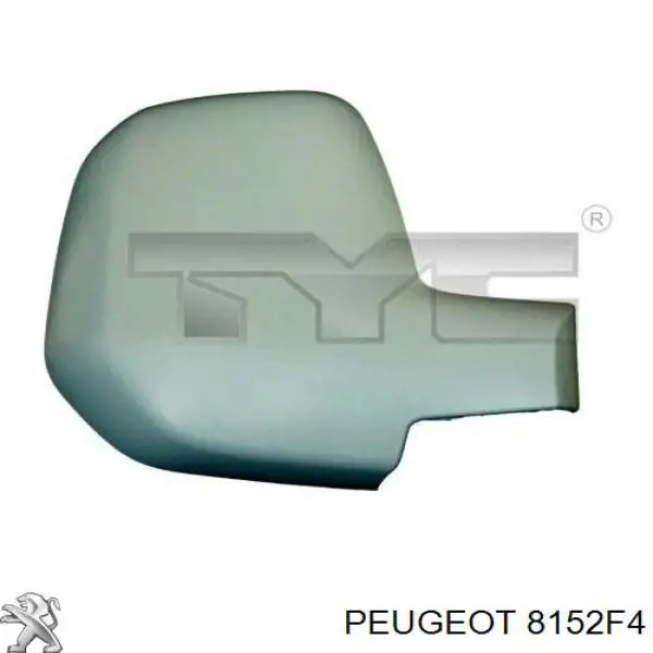 8152F4 Peugeot/Citroen накладка дзеркала заднього виду, ліва