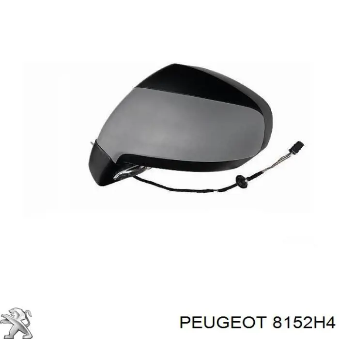 8152H4 Peugeot/Citroen Накладка водійського дзеркала