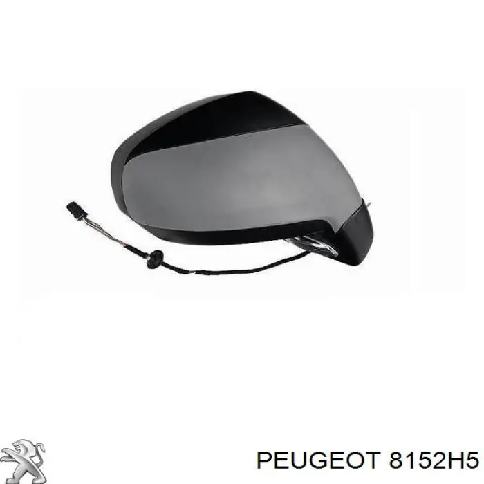 Накладка правого дзеркала заднього виду Peugeot/Citroen 8152H5 ціна, від 17.90 USD