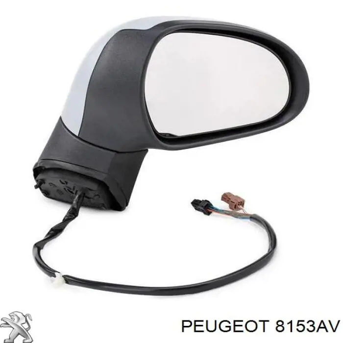 Купити 8153AV Peugeot/Citroen Дзеркало праве