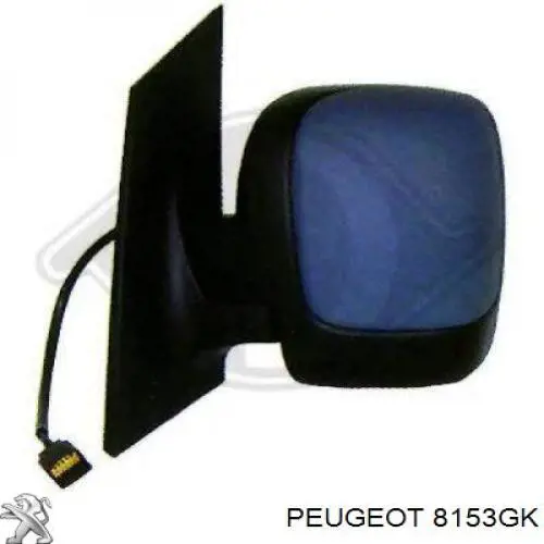 Праве бічне дзеркало Peugeot/Citroen 8153GK ціна, від 77.80 USD