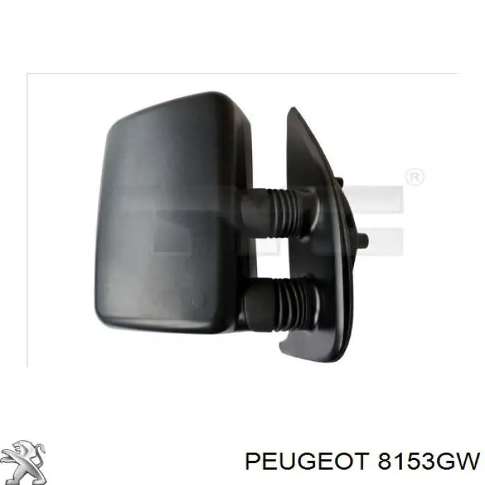 Ліве бічне дзеркало Peugeot/Citroen 8153GW ціна, від 76.73 USD