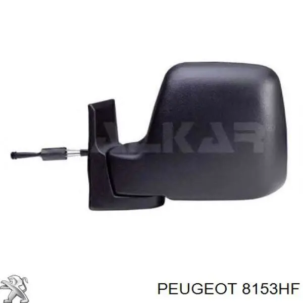 Купити 8153HF Peugeot/Citroen Дзеркало праве