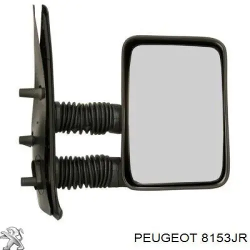 Праве бічне дзеркало Peugeot/Citroen 8153JR ціна, від 53.98 USD