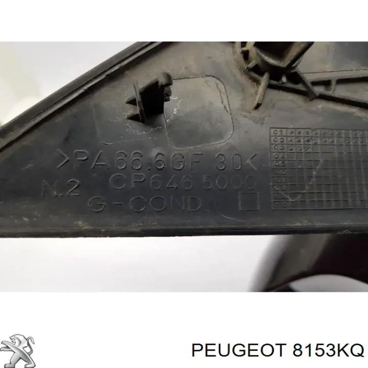 Ліве бічне дзеркало Peugeot/Citroen 8153KQ ціна, від 30.33 USD
