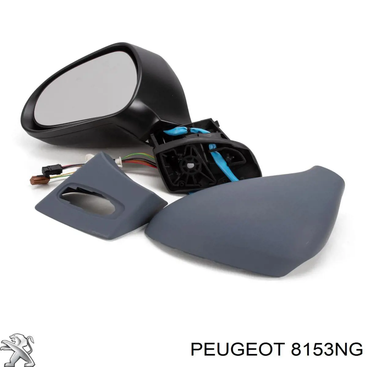 Ліве бічне дзеркало Peugeot/Citroen 8153NG ціна, від 99.33 USD