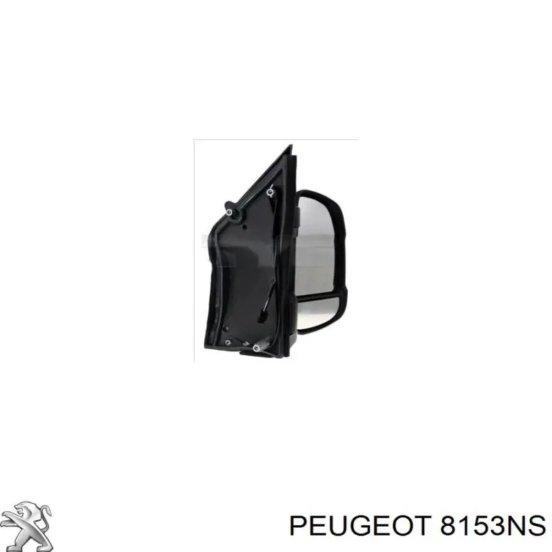 8153NS Peugeot/Citroen дзеркало заднього виду, праве
