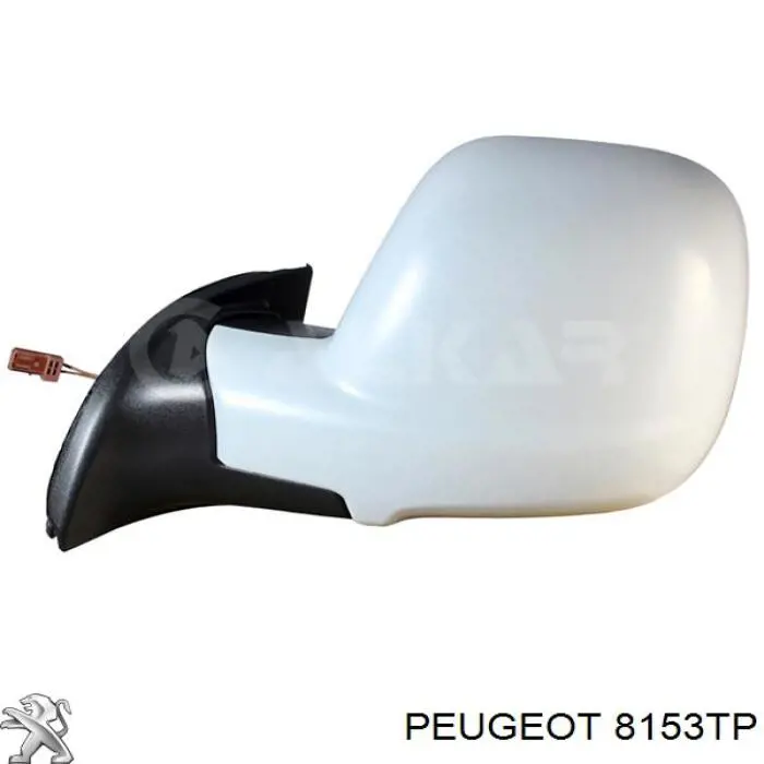 Ліве бічне дзеркало Peugeot/Citroen 8153TP ціна, від 61.75 USD