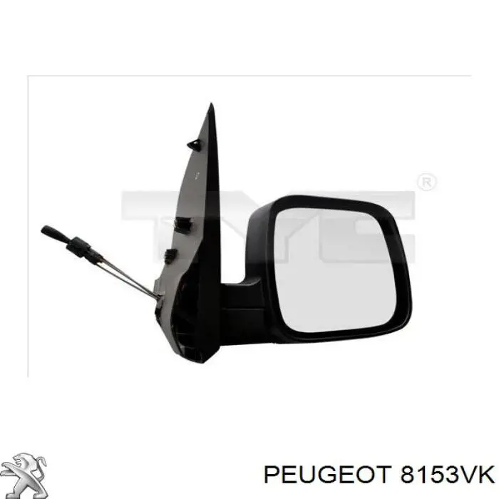 Накладка дзеркала заднього виду, права 239154TM Polcar