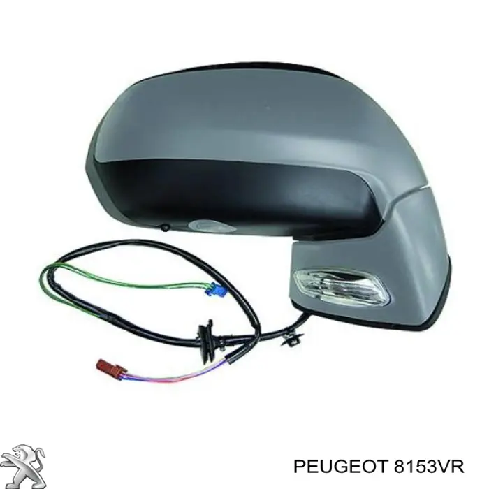 8153VR Peugeot/Citroen Праве дзеркало заднього виду